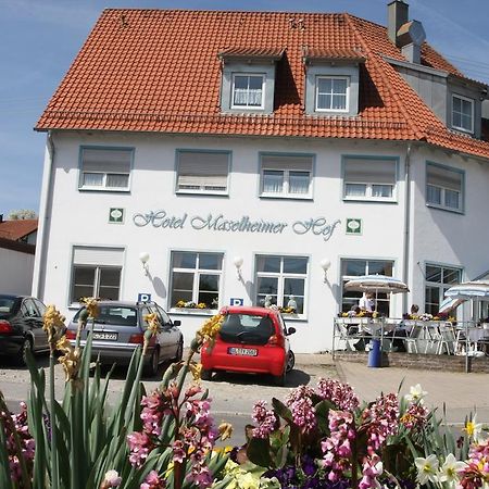 Garni Hotel Maselheimer Hof Exterior foto